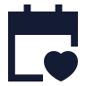 Calendar Love 01 icon preview