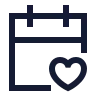 Calendar Love 01 icon preview