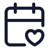 Calendar Love 01 icon preview