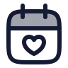 Calendar Love 02 icon preview