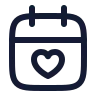 Calendar Love 02 icon preview