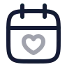 Calendar Love 02 icon preview