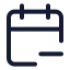 Calendarminus icon with stroke standard style