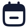 Calendar Minus 02 icon preview