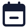 Calendar Minus 02 icon preview