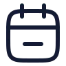 Calendar Minus 02 icon preview
