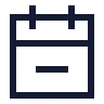 Calendar Minus 02 icon preview