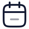 Calendar Minus 02 icon preview