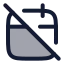Calendaroff icon with duotone rounded style