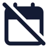 Calendar Off icon preview