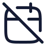 Calendar Off icon preview