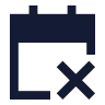 Calendar Remove 01 icon preview