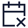 Calendar Remove 01 icon preview