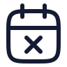 Calendar Remove 02 icon preview