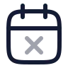 Calendar Remove 02 icon preview