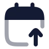 Calendar Upload 01 icon preview