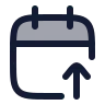 Calendar Upload 01 icon preview
