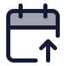 Calendar Upload 01 icon preview