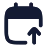 Calendar Upload 01 icon preview
