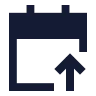 Calendar Upload 01 icon preview