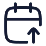 Calendar Upload 01 icon preview