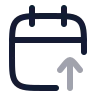 Calendar Upload 01 icon preview