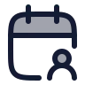 Calendar User icon preview