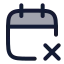 Calendarx icon with duotone rounded style