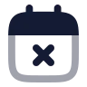 Calendar X icon preview