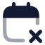 Calendarx 2 icon with bulk rounded style