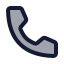 Call icon with duotone standard style