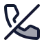 Calldisabled icon with duotone standard style