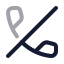 Calldisabled icon with twotone rounded style