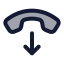 Callend icon with duotone rounded style