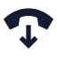 Callend icon with solid sharp style