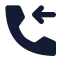 Callincoming icon with solid standard style