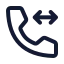 Callinternal icon with stroke standard style
