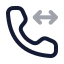 Callinternal icon with twotone rounded style