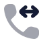Callinternal icon with bulk rounded style