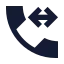Callinternal icon with solid sharp style