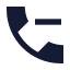 Callminus icon with solid sharp style