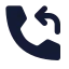 Callreceived icon with solid standard style
