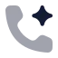 Callspark icon with bulk rounded style
