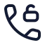 Callunlocked icon with stroke rounded style