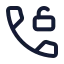 Callunlocked icon with stroke standard style