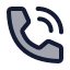 Calling icon with duotone standard style