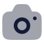 Camera icon with bulk rounded style