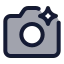 Cameraai icon with duotone standard style