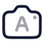 Cameraautomatically icon with twotone rounded style