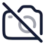 Cameraoff icon with twotone rounded style